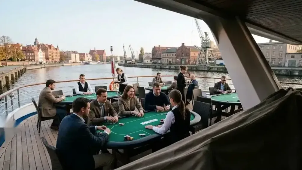 Trasy rejsów pokerowych po Bałtyku
